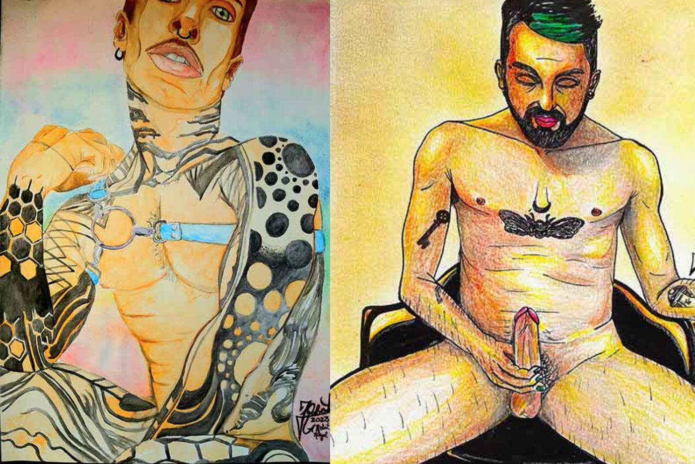 Exploring the Intersection of Magic and Male Nudes - Rob Taliesin - Brazil Artist